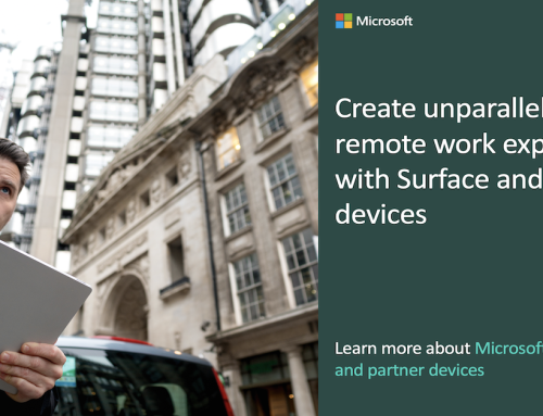 Create unparalleled remote work experiences with Surface and partner devices